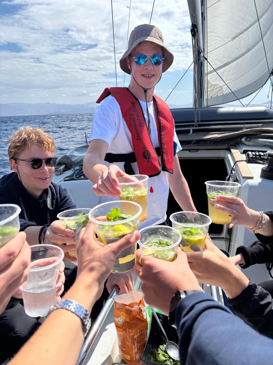 Mojitoja Mykonoksella